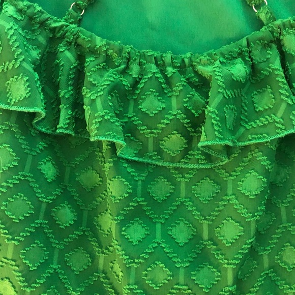 NWOT Jade green sleeveless top - Picture 3 of 4